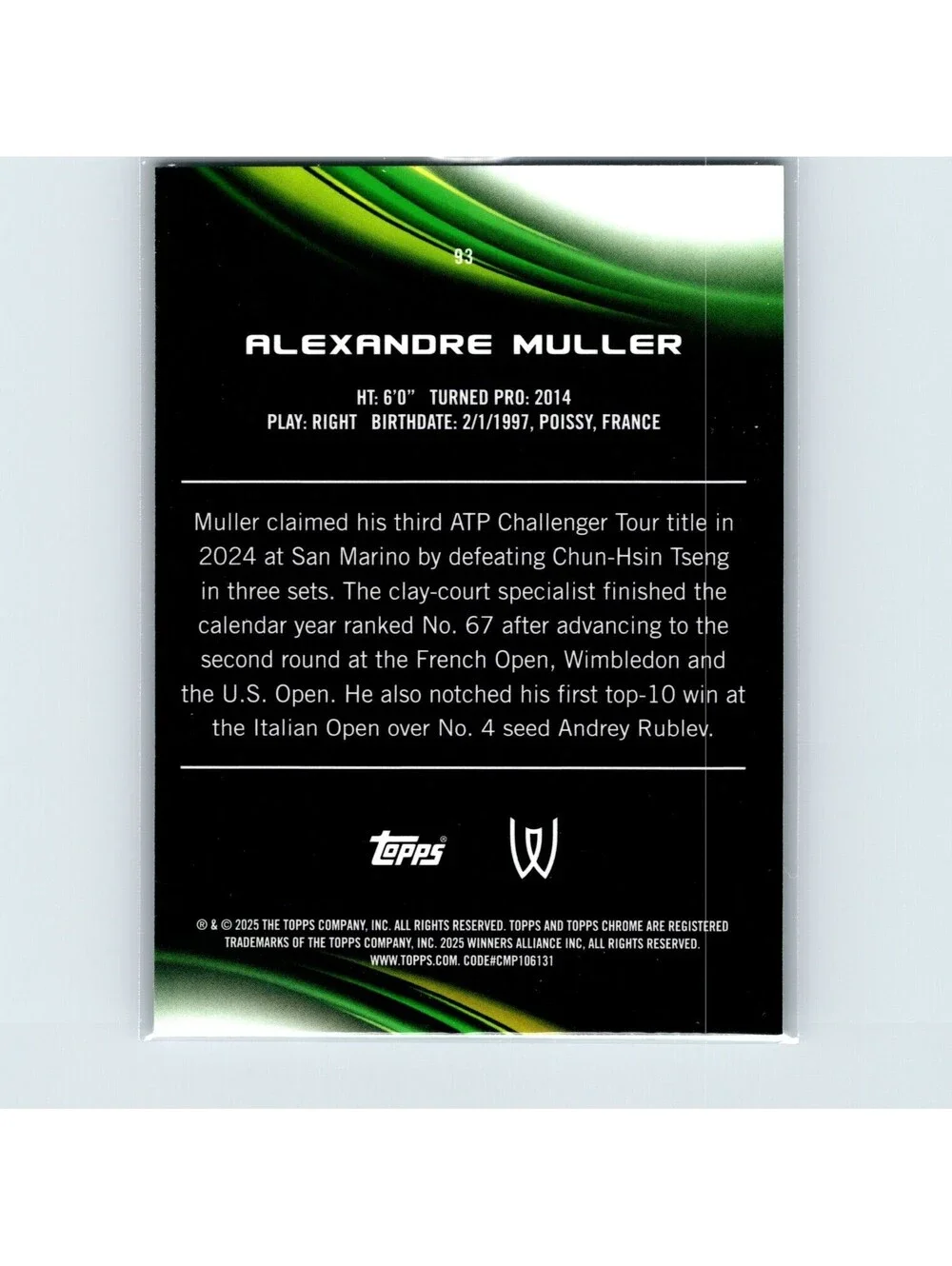 N/A 2025 topps